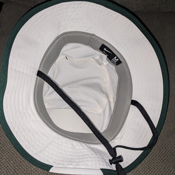 Nike Men's Michigan State Spartans White Dri-FIT Apex Boonie Bucket Hat - Picture 4 of 5